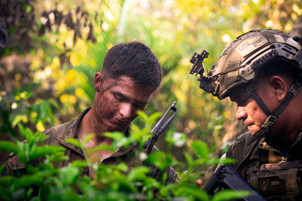 ACDC: US Marines, Philippine Marines Conduct Combined Reconnaissance Patrol