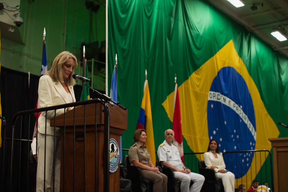 USS George Washington hosts reception in Rio de Janeiro