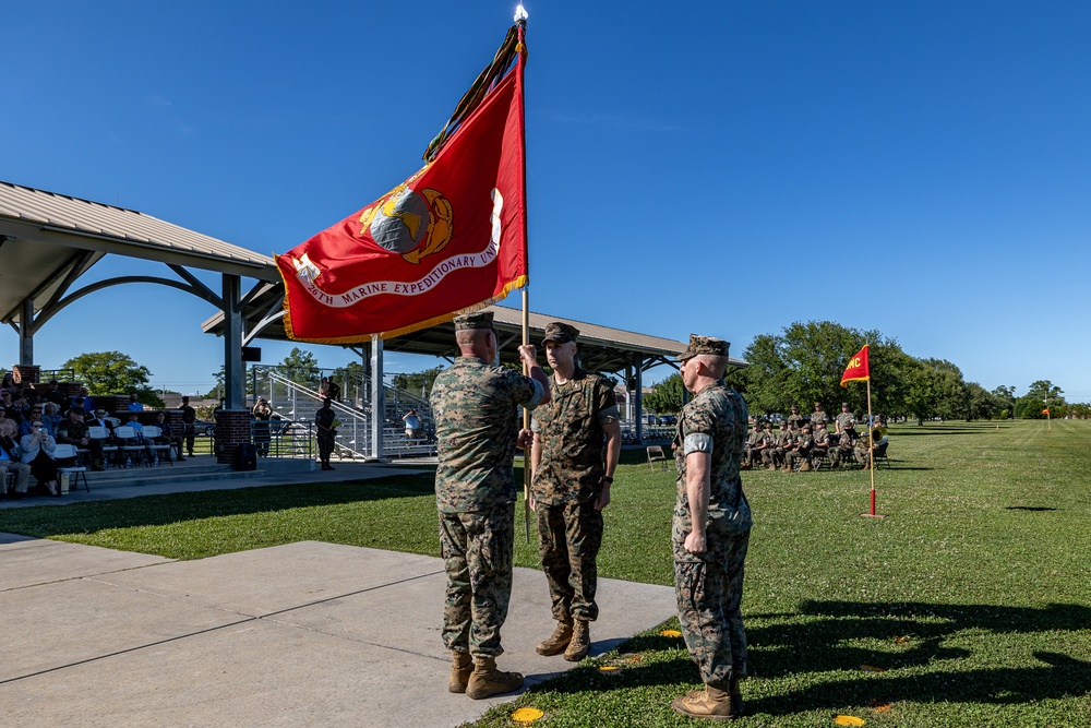 Tradition and Transition: The 26th MEU(SOC) Change of Command Ceremony