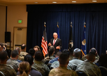 SecAF visits VSFB: Talks modernization, strategic fiscal goals and reoptimization