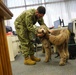 Therapy dog visits NWS Yorktown