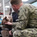 Therapy dog visits NWS Yorktown