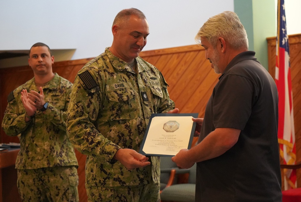 May 2024 All Hands Award Quarters event at NWS Yorktown