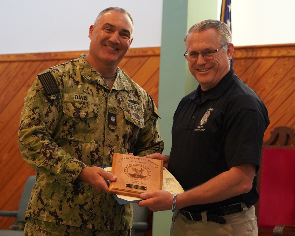 May 2024 All Hands Award Quarters event at NWS Yorktown