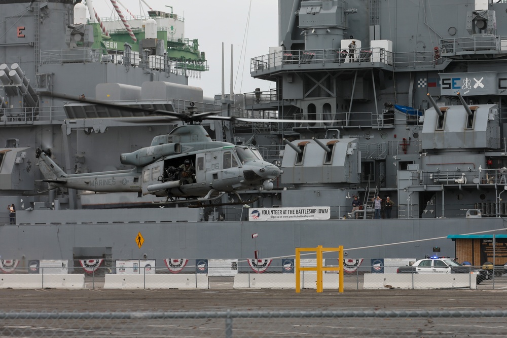 LA Fleet Week 2024: Expo Setup