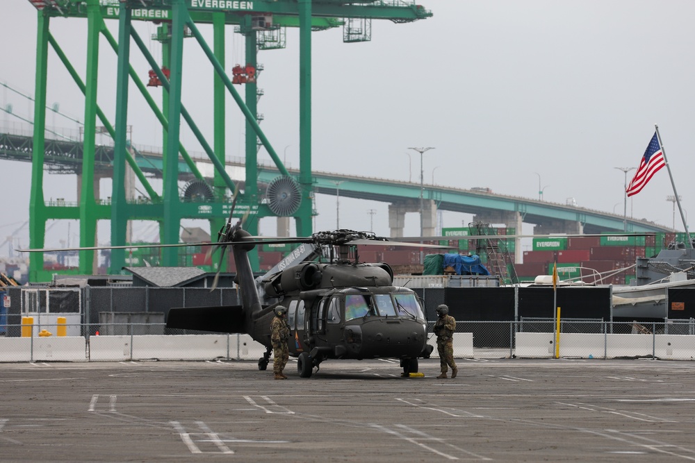 LA Fleet Week 2024: Expo Setup