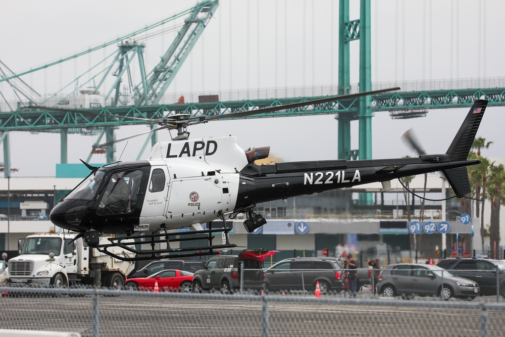 LA Fleet Week 2024: Expo Setup