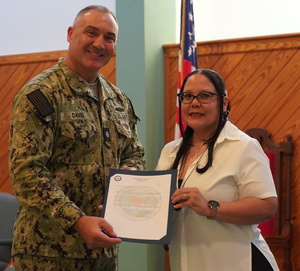 May 2024 All Hands Award Quarters event at NWS Yorktown