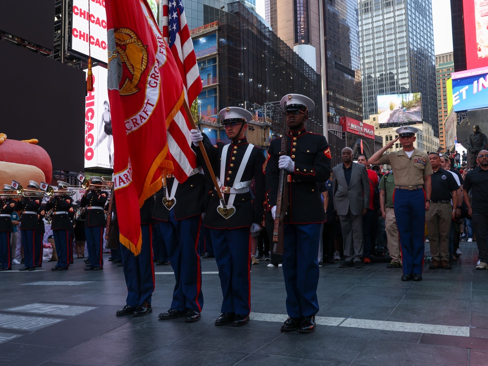 Fleet Week New York 2024: Once a Marine, Always a Marine Formation