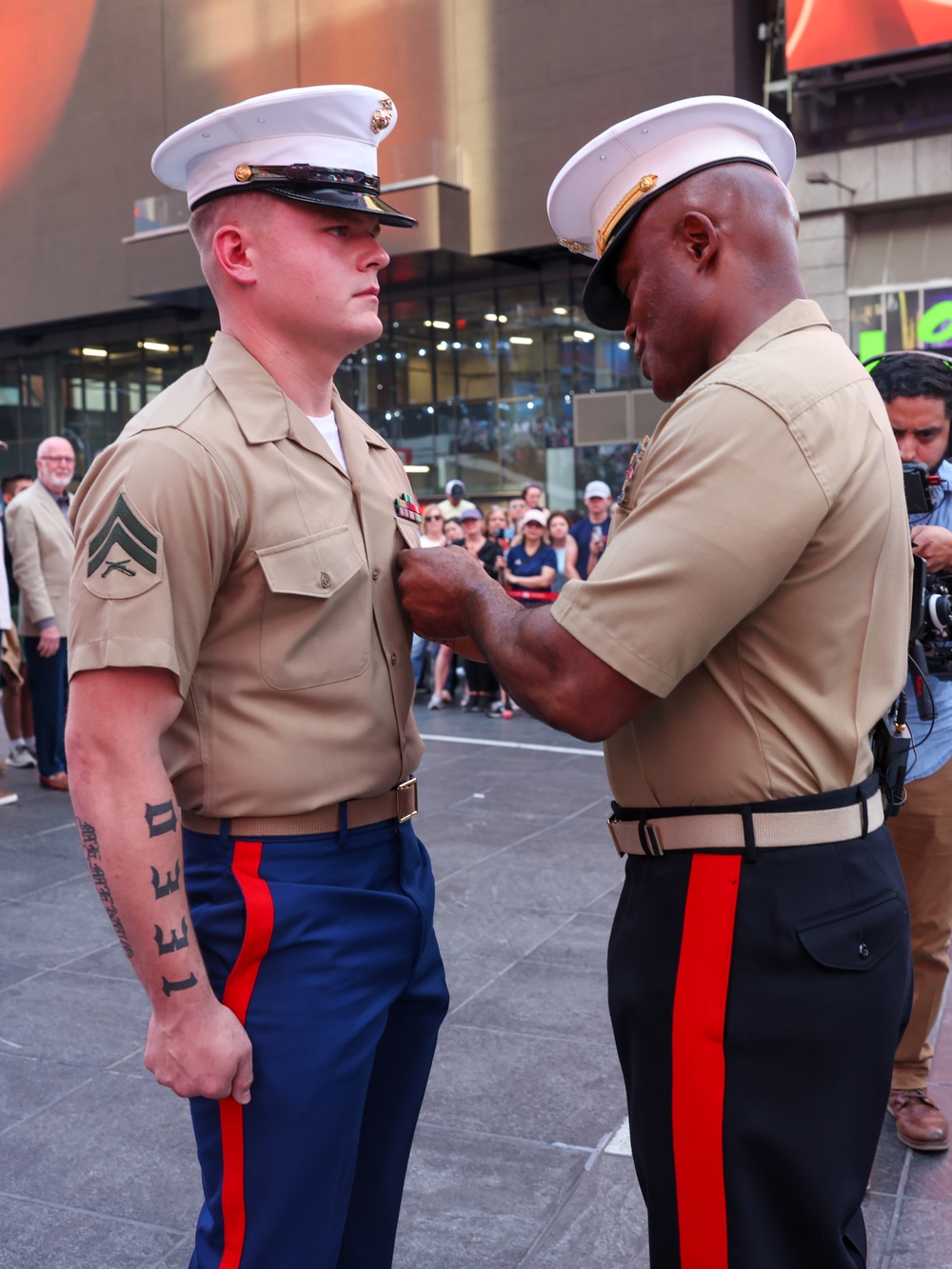 Fleet Week New York 2024: Once a Marine, Always a Marine Formation