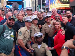 Fleet Week New York 2024: Once a Marine, Always a Marine Formation