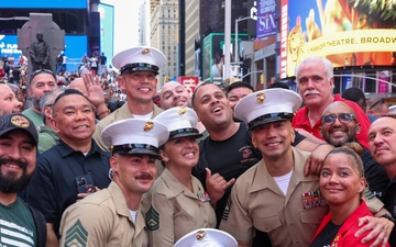 Past, Present, Future Marines Come Together to Begin Fleet Week New York 2024