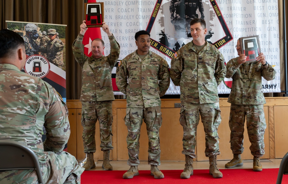 First Army Division West Best Observer Coach/Trainer Competition Award Ceremony