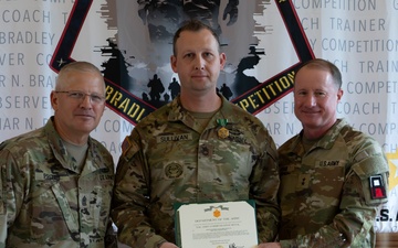 First Army Division West Best Observer Coach/Trainer Competition Award Ceremony