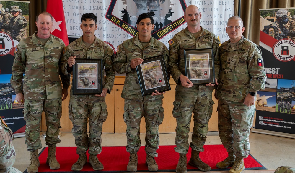 First Army Division West Best Observer Coach/Trainer Competition Award Ceremony