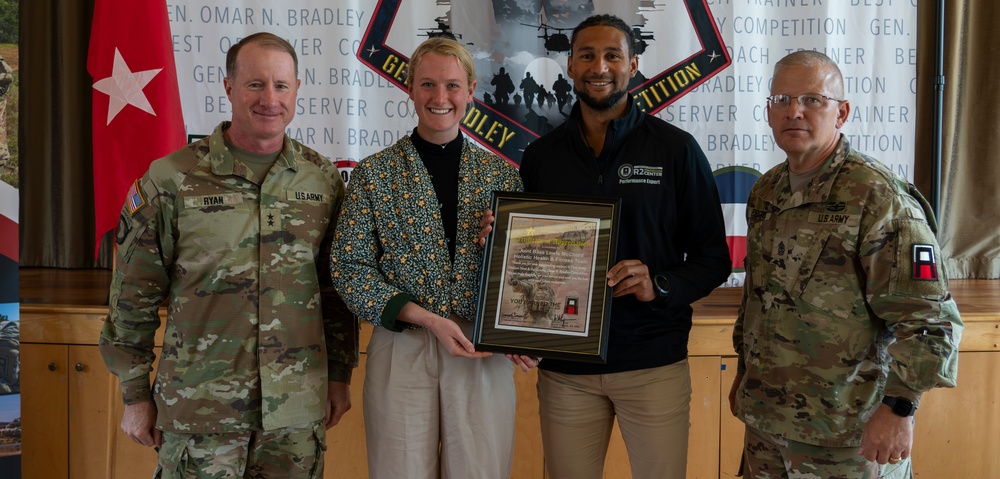 First Army Division West Best Observer Coach/Trainer Competition Award Ceremony