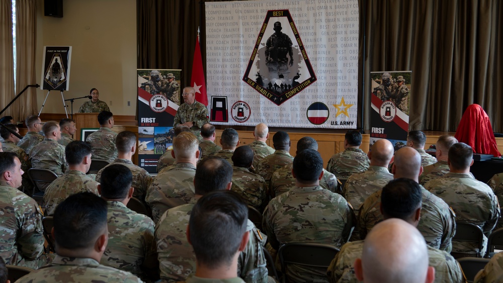 First Army Division West Best Observer Coach/Trainer Competition Award Ceremony