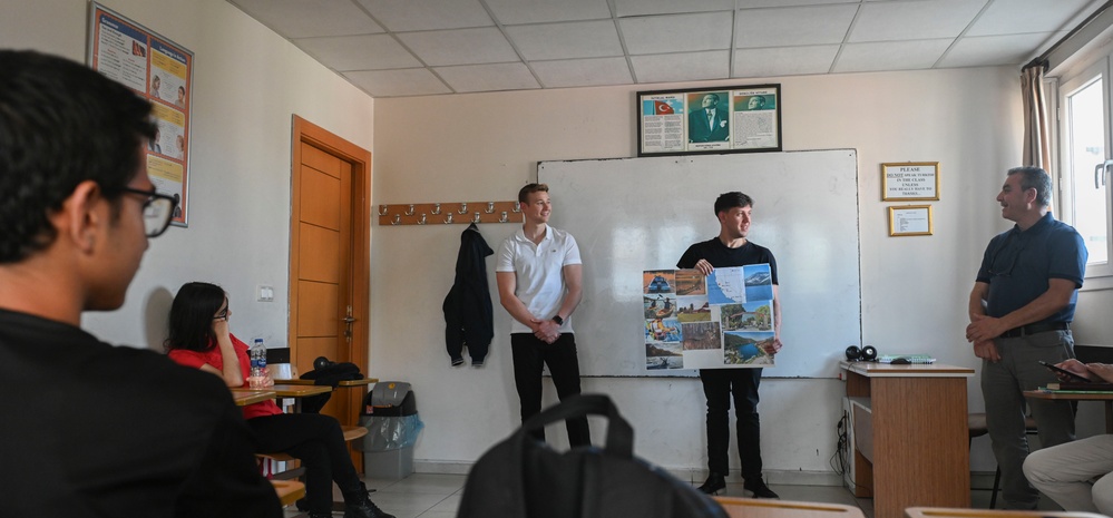 Incirlik Airmen visit Turkish American Association