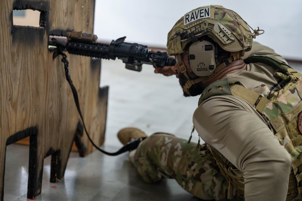 374th SFS Members train for upcoming Advanced Combat Skills Assessment