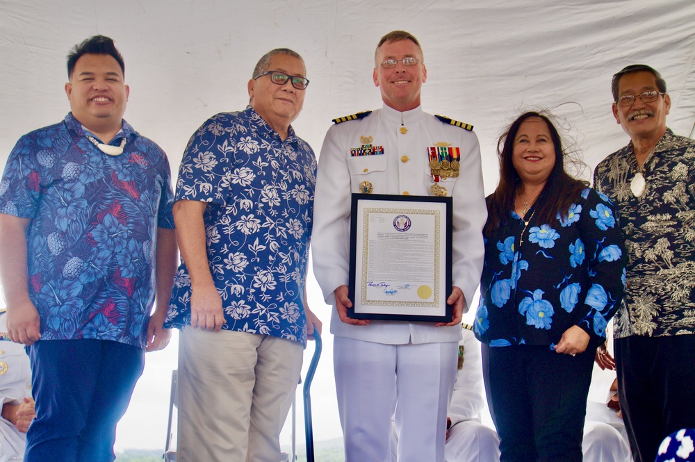 New commander at helm of U.S. Coast Guard Forces Micronesia Sector Guam