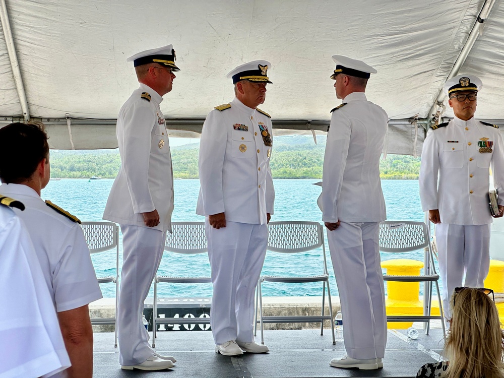 New commander at helm of U.S. Coast Guard Forces Micronesia Sector Guam