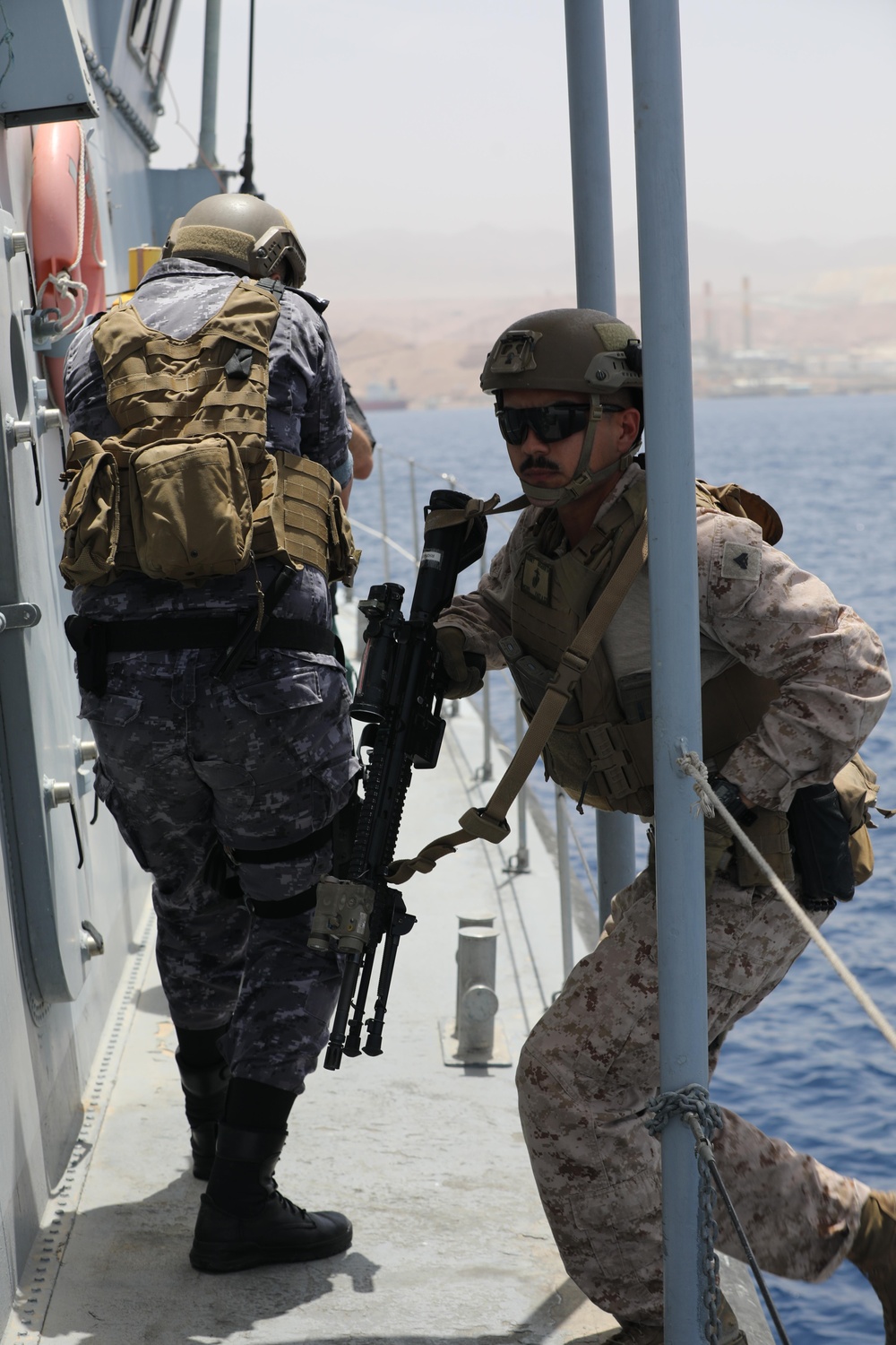 (VBSS) training at sea