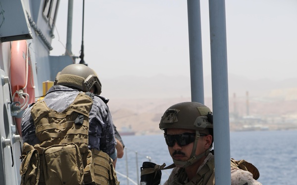 (VBSS) training at sea