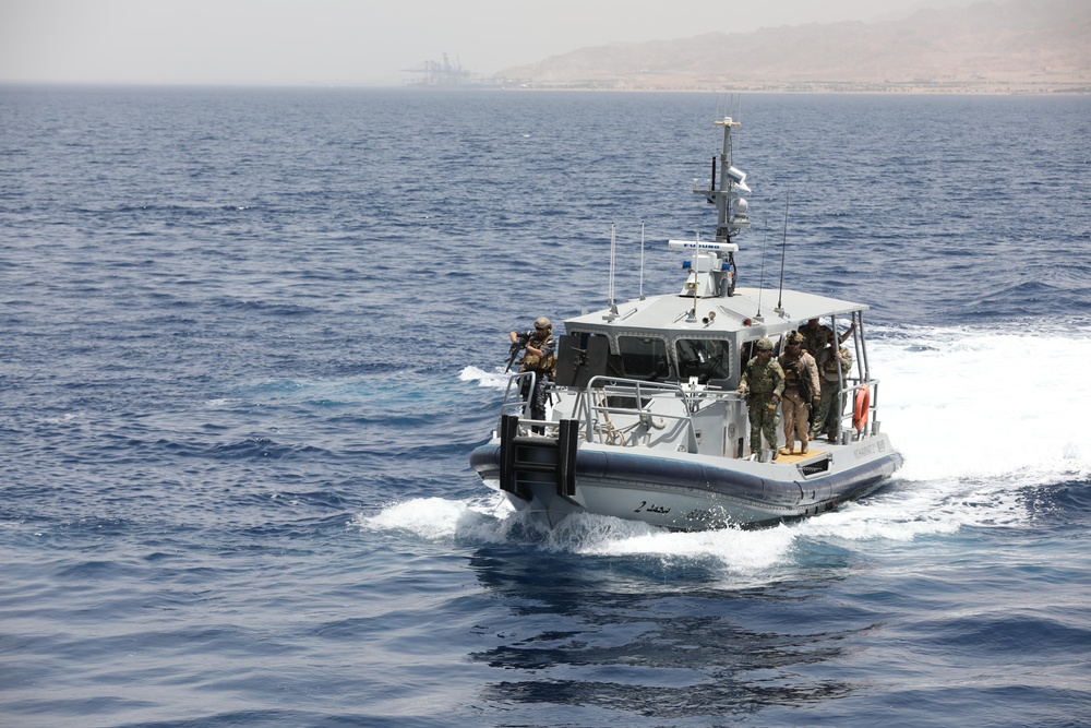 (VBSS) training at sea