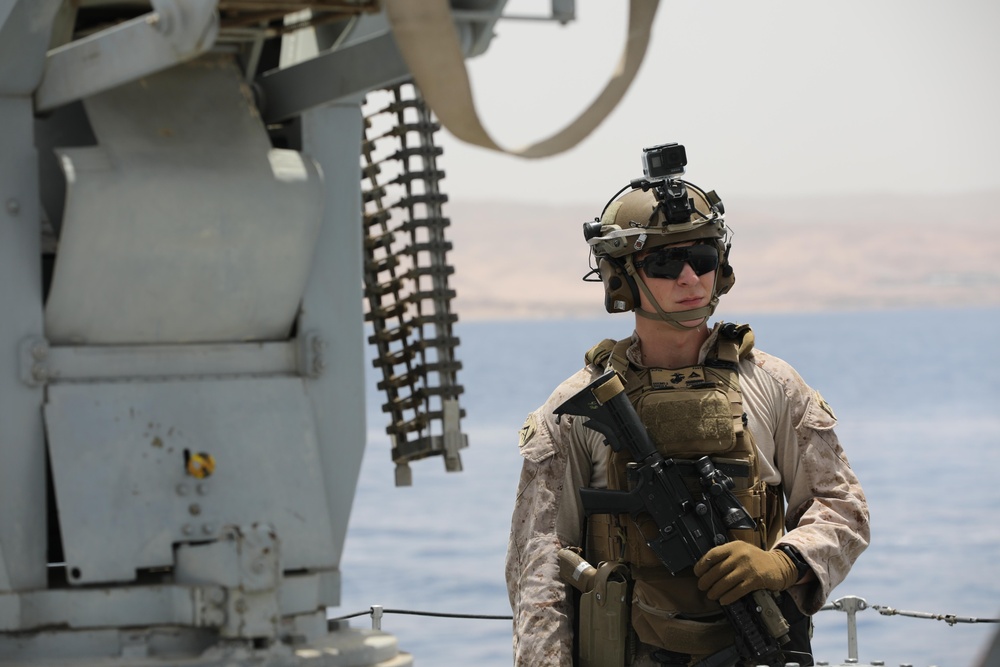(VBSS) training at sea
