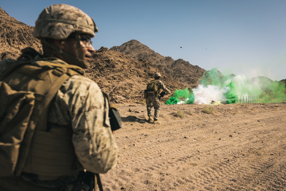 U.S. Marines with 4th CEB, Jordanian and Royal Saudi Armed Forces Conduct the Final Exercise of Eager Lion 2024