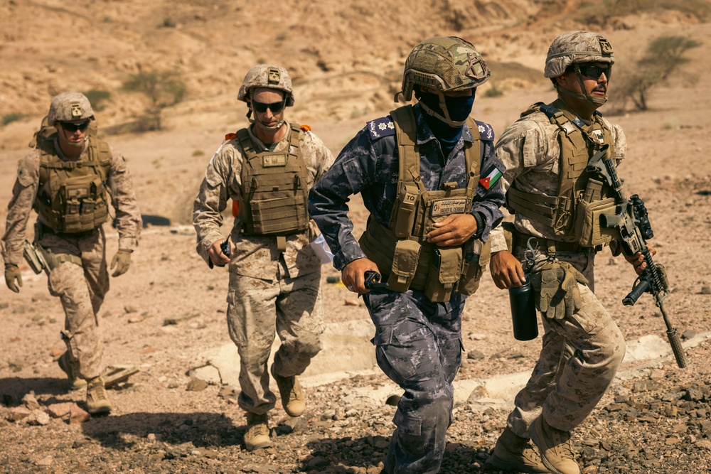 U.S. Marines with 4th CEB, Jordanian and Royal Saudi Armed Forces Conduct the Final Exercise of Eager Lion 2024