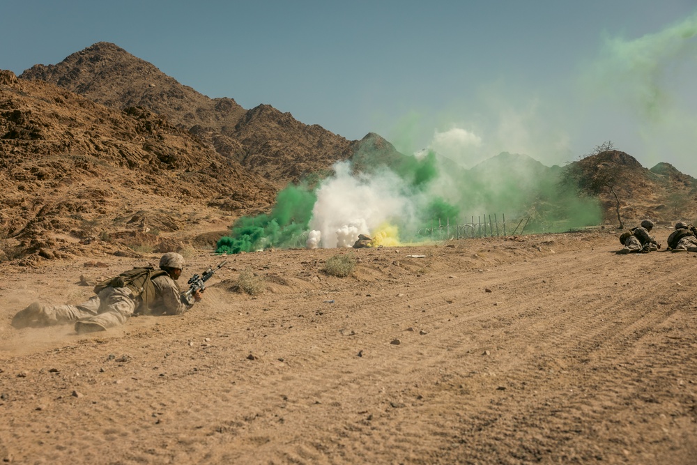 U.S. Marines with 4th CEB, Jordanian and Royal Saudi Armed Forces Conduct the Final Exercise of Eager Lion 2024