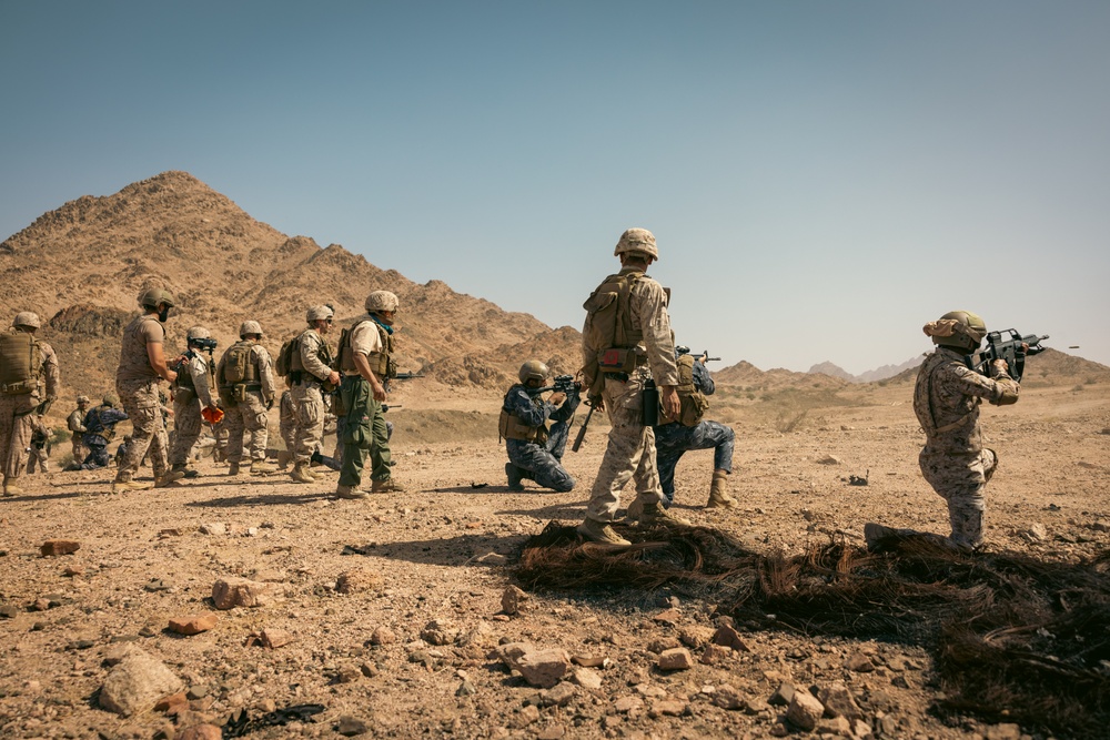 U.S. Marines with 4th CEB, Jordanian and Royal Saudi Armed Forces Conduct the Final Exercise of Eager Lion 2024