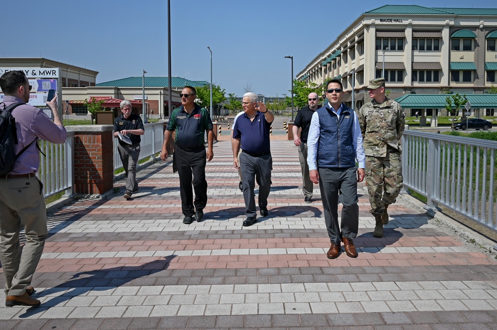 VFW national leader engages troops at Camp Humphreys