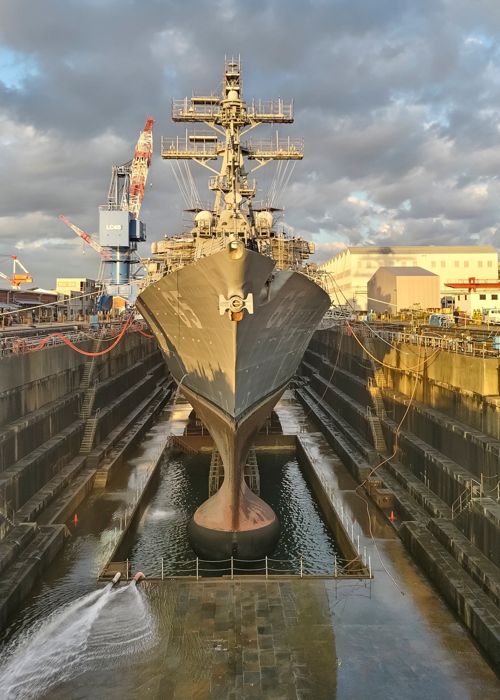 USS Benfold In SRA At SRF-JRMC