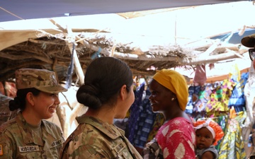 Senegal Armed Forces host cultural tour in local village