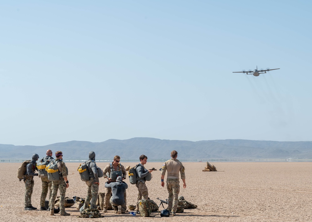 449 AEG Rescue training at Grand Bara