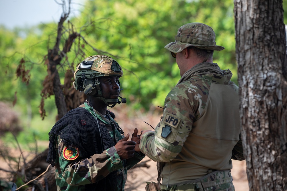 Maryland Army National Guard Soldiers teach basic rifle marksmanship to Ghana Armed Forces