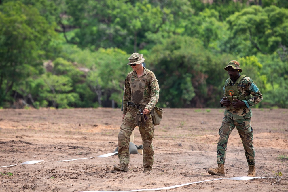 Maryland Army National Guard Soldiers teach basic rifle marksmanship to Ghana Armed Forces