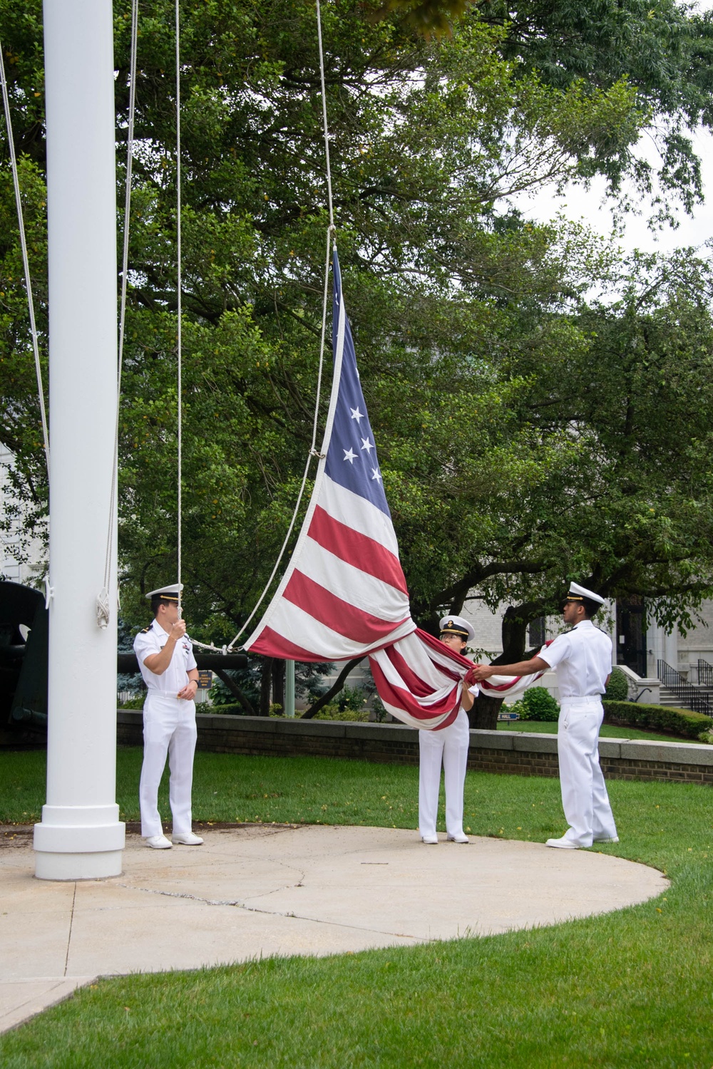 U.S. Naval Academy Morning Colors