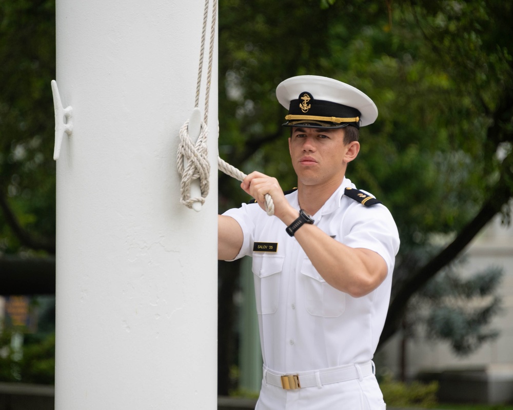 U.S. Naval Academy Morning Colors