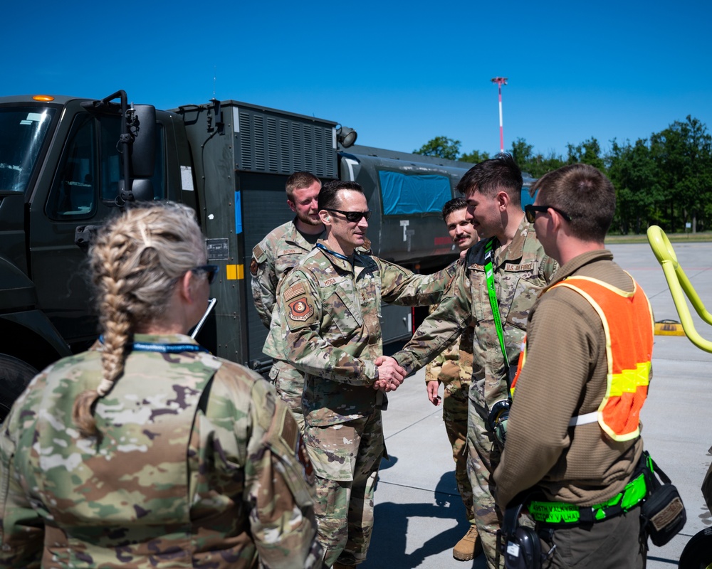 3rd Air Force Visit during Astral Knight 24