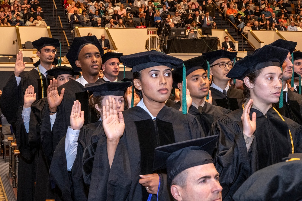 Hundreds of Military Health Care Providers Graduate on Armed Forces Day