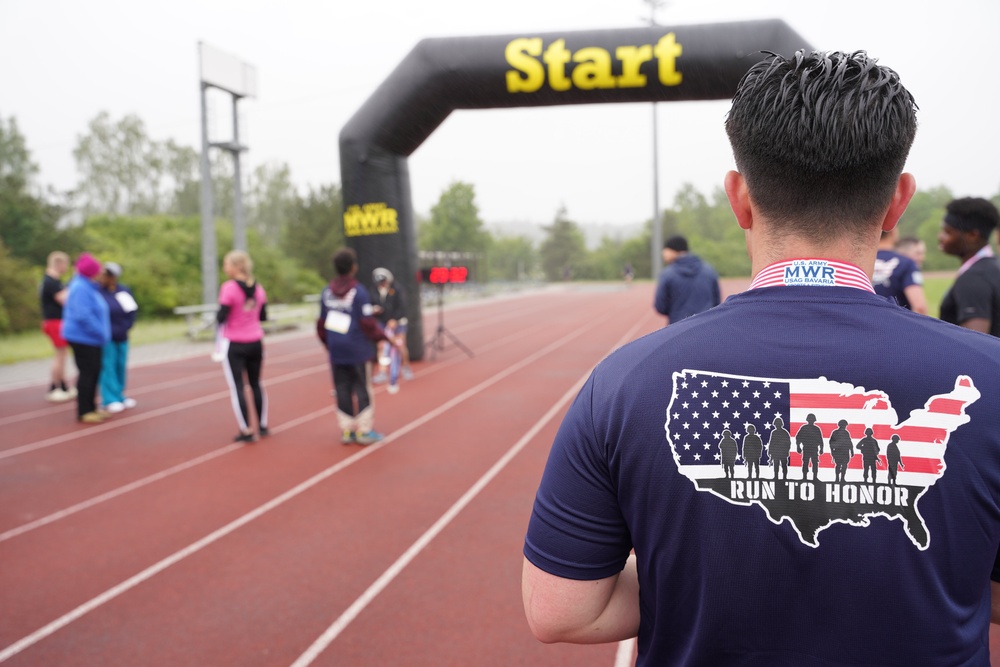 Run to Honor at U.S. Army Garrison Bavaria