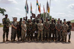 US civil affairs trains Ghana Armed Forces during civil military operations course at African Lion 2024