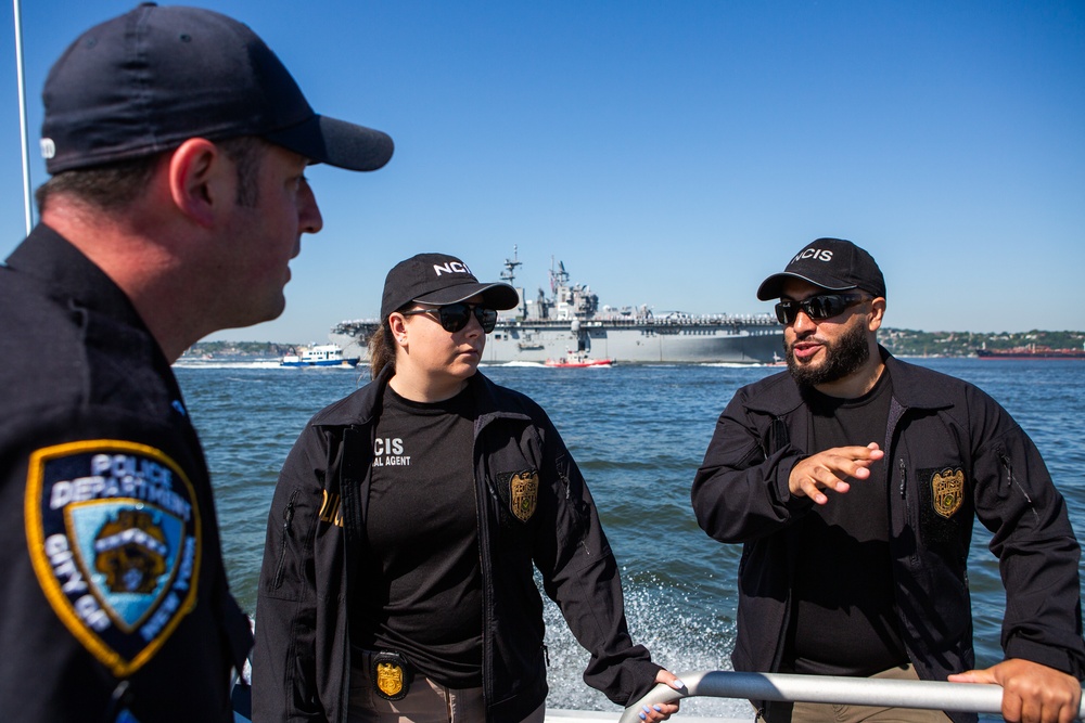 NCIS works with NYPD during the 36th Fleet Week New York