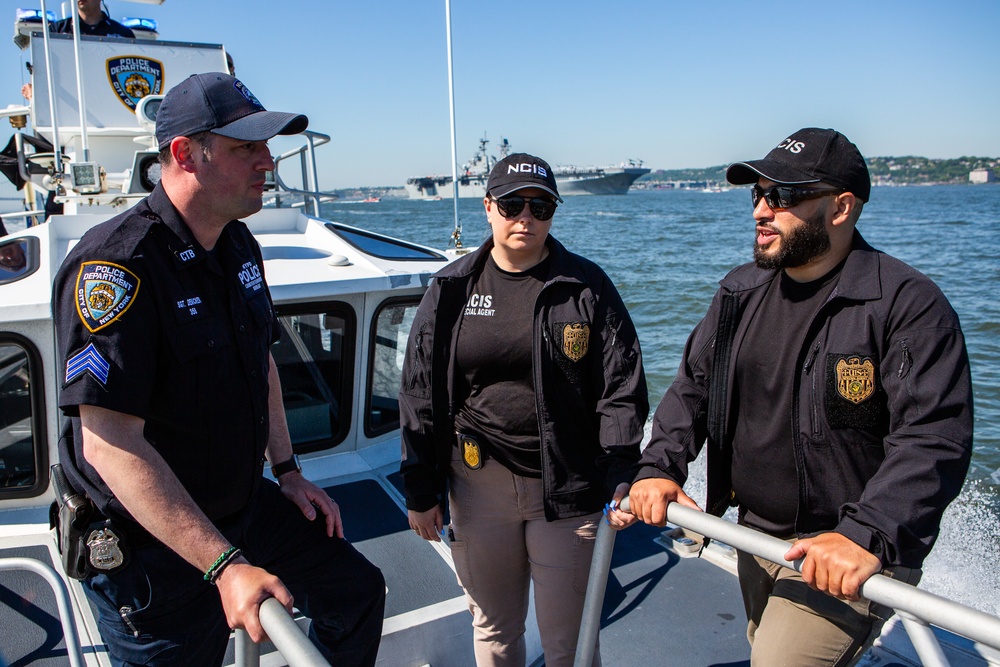 NCIS works with NYPD during the 36th Fleet Week New York