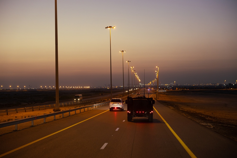 Native Fury 24: Convoy Arrives at Port