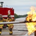 155th Air Refueling Wing fire department live fire training