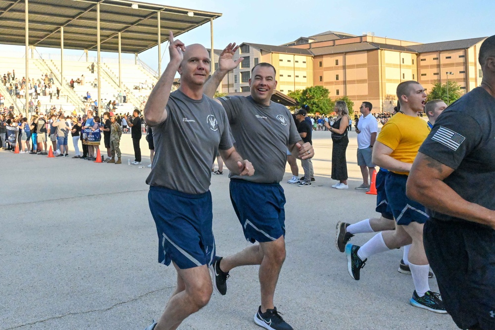 97th AMW leaders join AF BMT graduation